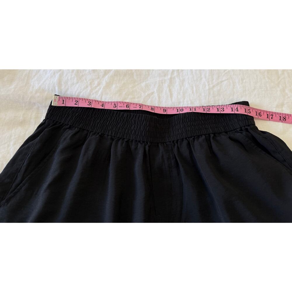 MADEWELL | Women’s Large Petite | Black Carly Wide Leg Pants Classic Minimalist - Picture 7 of 10